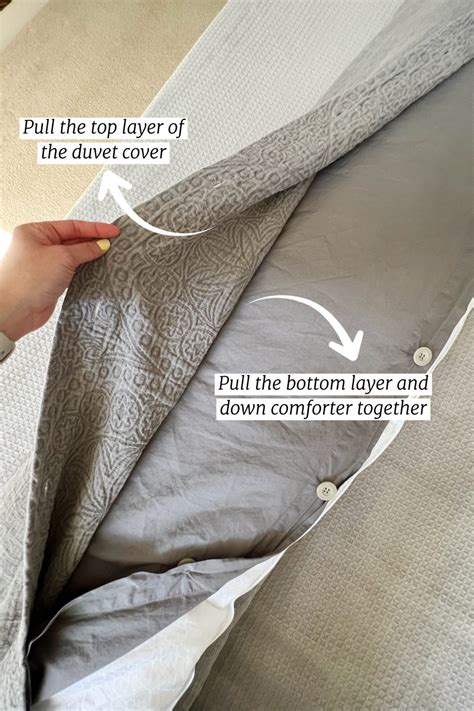 How to Put a Duvet Cover By Yourself • Flavia Andrews