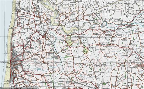 Historic Ordnance Survey Map of Singleton, 1924