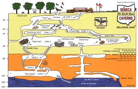 Caves In Ohio Map – Map Vector