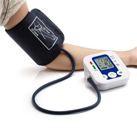 2017 Home Health Care Digital Lcd Upper Arm Blood Pressure Monitor Heart Beat Meter Machine ...