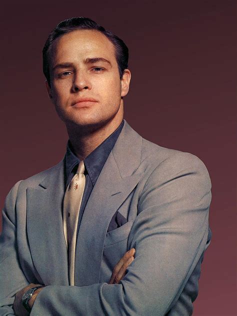 Marlon Brando With Arms Crossed Photograph by Coll. A Pele - Pixels