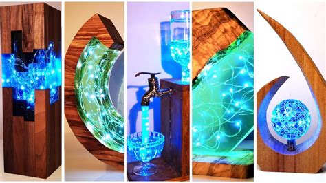 5 Most Amazing Epoxy Resin Lamps / Resin Art | Diy resin art, Resin art ...