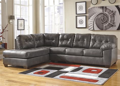 Alliston DuraBlend® - Gray Right Facing Sectional by Signature Design by Ashley | Contemporary ...