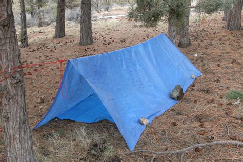 tarp camping | Tarp shelters, Emergency shelter, Tarp