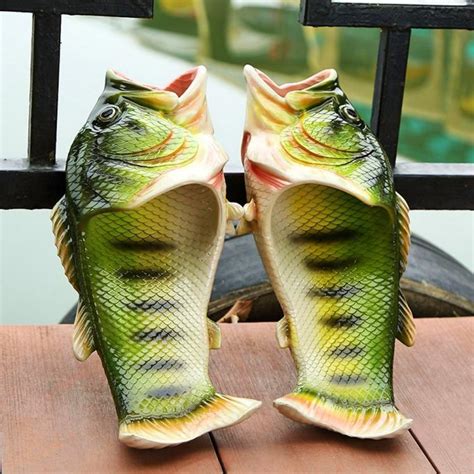 Realistic Fish Sandals