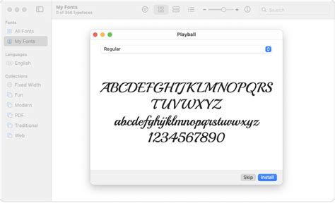 Install and validate fonts in Font Book on Mac – Apple Support (UK)