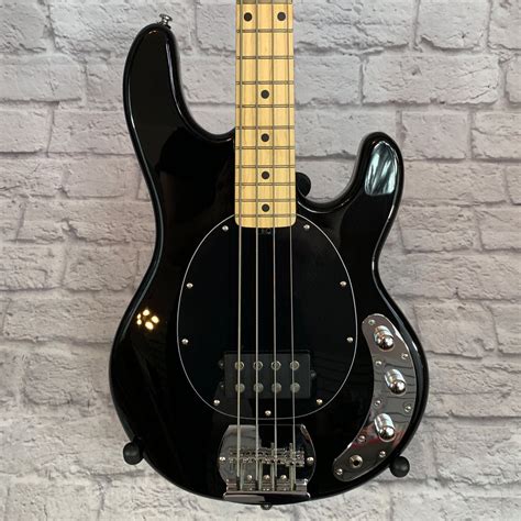 Sterling by Music Man SUB Sting Ray 4 String Bass Black - Evolution Music