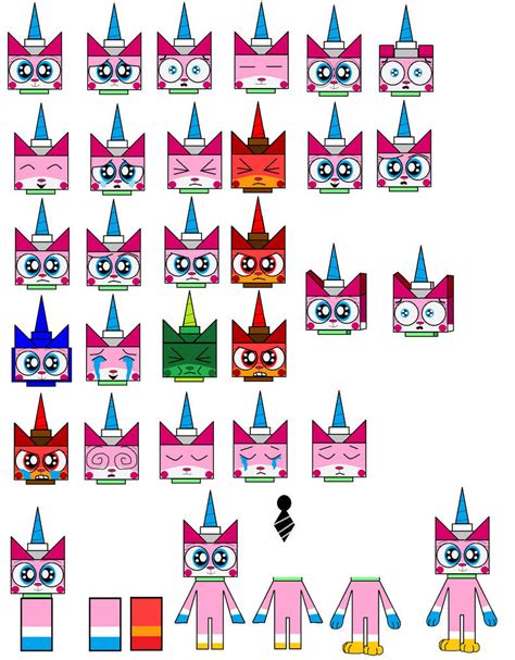 UniKitty set Ver.2 by GeotheFox on DeviantArt