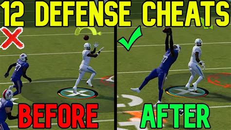 12 DEFENSE CHEATS, Tips & Tricks 99% Of Madden NFL 24 Players Don't ...