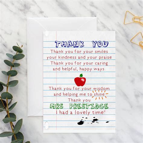 Thank You Card Message For Teachers Day | Teacher thank you cards, Teacher cards, Teacher gifts