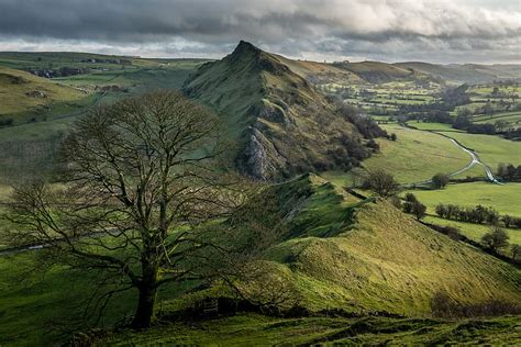 chrome hill, parkhouse hill, peak district, derbyshire, landscape ...