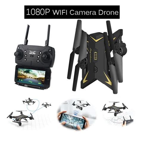 Remote Control quadcopter with 1080P or 0.3MP Camera WIFI FPV Foldable ...