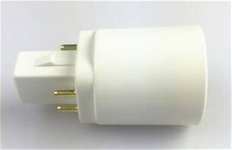 4 pin light bulb adapter for 4 pin socket CFL LED bulbs