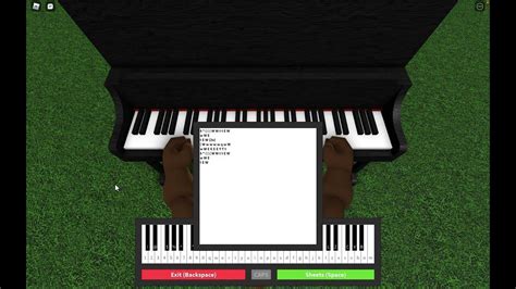 Erika Roblox piano sheets (easy version, Read pinned comment) - YouTube