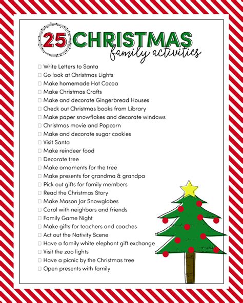 25 Christmas Family Activities - Lil' Luna