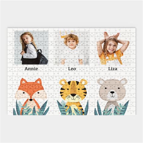 Create Personalized Puzzle With Kids Portraits | Promisera