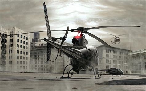 LAPD Helicopters Art - ID: 87315