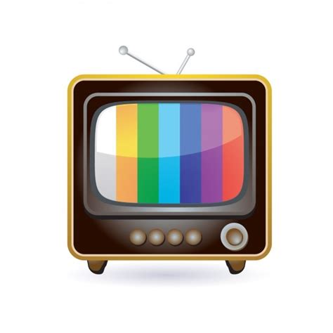 Free Vector | Retro Television Icon