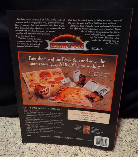 Dungeons & Dragons Dark Sun DnD complete campaign set complete book 180+ pages | #4547143737