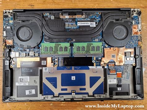 Dell XPS 15 9500 (model P91F) disassembly – Inside my laptop