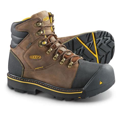 KEEN Utility Men's Milwaukee Waterproof Steel Toe Work Boots - 423582 ...