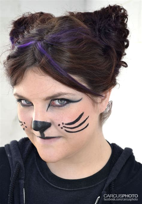 Cat face painting for Halloween. Halloween 2013, Halloween Costumes, Halloween Face Makeup ...