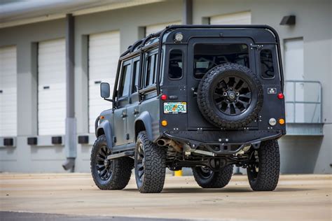 This Matte Black Custom Defender Has Style to Spare | Land rover ...