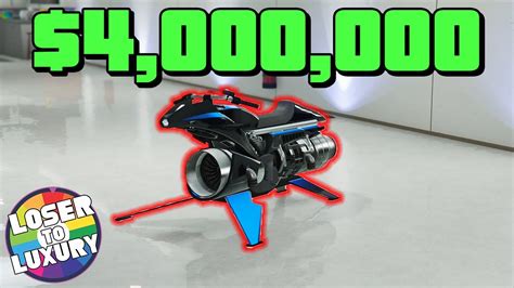 Buying GTA 5 Online's $4 Million FLYING BIKE | GTA 5 Online Loser to Luxury EP 17 - YouTube