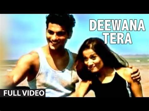 Deewana Tera - Sonu Nigam Full Video Song Super Hindi Hindi Album "Deewana" - YouTube | Romantic ...