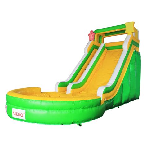 ALEKO Commercial Grade Inflatable Bounce House Water Slide with Pool ...