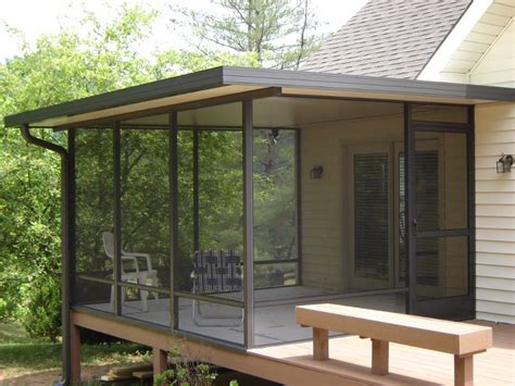 Screen Rooms with Aluminum Roof - BackYard Enclosures