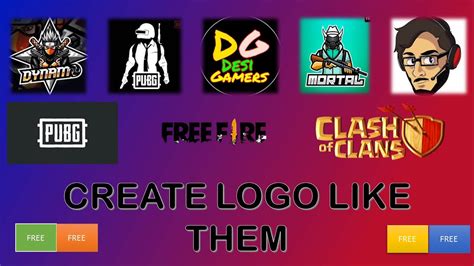 Free youtube channel logo maker - ninjastat