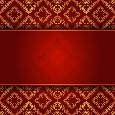 Độ phân giải cao Elegant Red and Gold Background đẹp và quý tộc