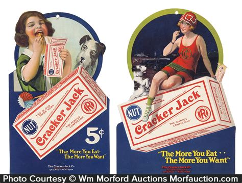 Antique Advertising | Cracker Jack Signs • Antique Advertising