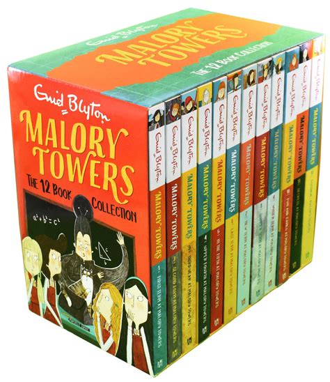 Malory Towers 12 Books Children Collection Box Set By Enid Blyton ...