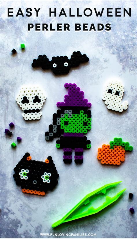 50 Best Halloween Perler Bead Patterns, Ideas and Crafts - Fun Loving ...