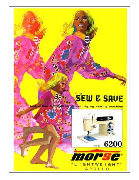 Morse 6200 Sewing Machine Instruction Manual