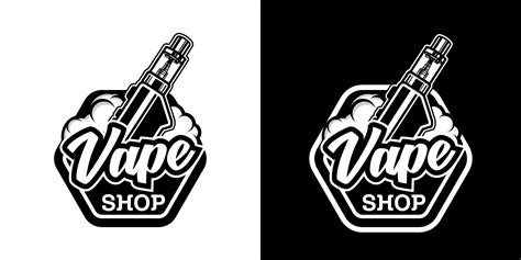 vape logo vector 3689665 Vector Art at Vecteezy