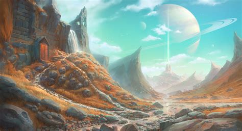 Fantasy Landscape 3 by Alexey Shugurov : r/ImaginaryLandscapes