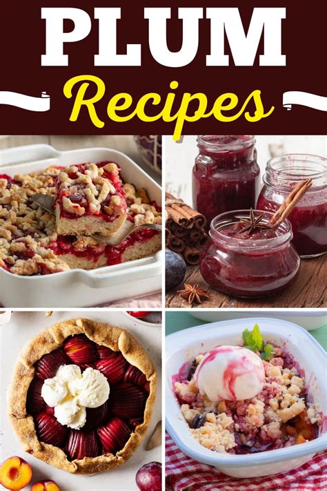 25 Easy Plum Recipes to Get the Most Out of the Fruit - Insanely Good