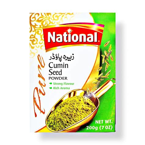 Cumin Seed-Powder (National, 200g) – Sastaon