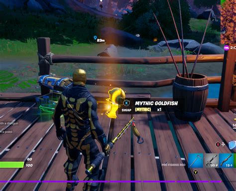 I finally got the mythic goldfish : r/FortNiteBR