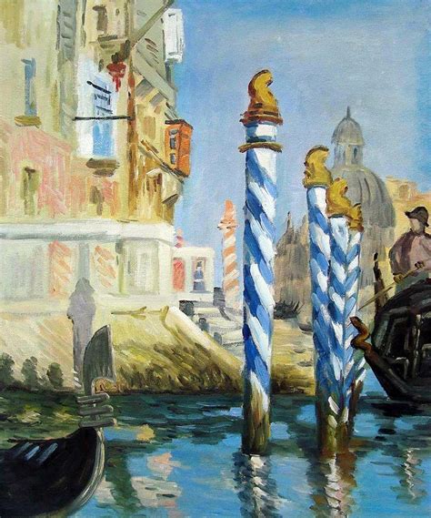 Manet - The Grand Canal, Venice Oil Painting Reproduction