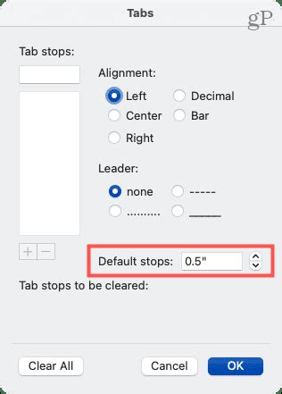 How to Set Up Tab Stops in Microsoft Word