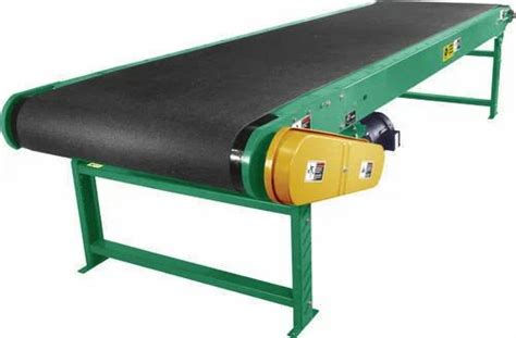 Factory Belt Conveyor at Rs 45000/unit | Flat Belt Conveyor in ...