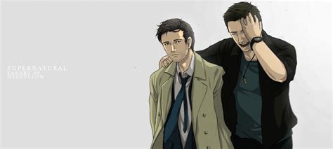 Supernatural- Dean and Castiel by Nazgullow on DeviantArt