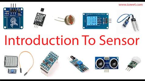 Introduction to Sensors | Types Of Sensor | Application - ICEEET