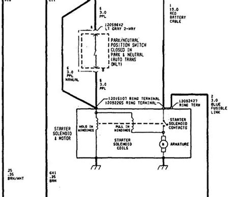 schematics and diagrams: Saturn SL2 Starter Wiring Diagram?