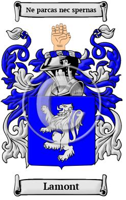 Lamont Name Meaning, Family History, Family Crest & Coats of Arms