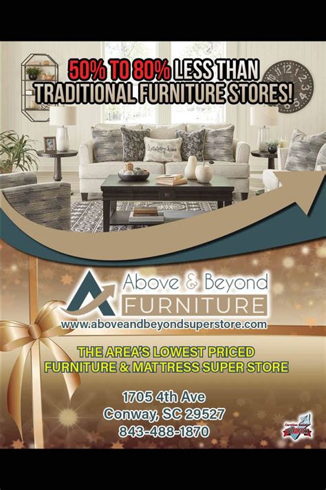 Above & Beyond Furniture Super Store is 50-80% less than the ...